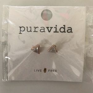 Pura vida gemstone earrings